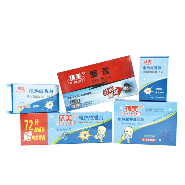 環(huán)美-蟑香、電熱蚊香液、電熱蚊香片